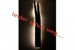 Wand Leuchte Skulptur 125 cm