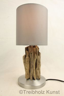 Schirmlampe HOlz klein 