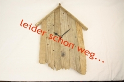 Treibholz Wanduhr 3