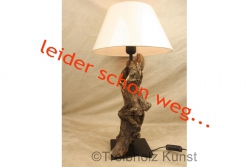 Treibholz Lampe Schirm 57cm 11