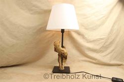 Treibholz Lampe Schirm 48cm Nr.121