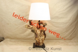Treibholz Lampe Schirm 47 cm 28