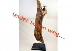 Skulptur 83cm mit Kerze