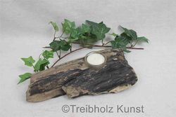 Treibholz Teelichthalter Nr.74
