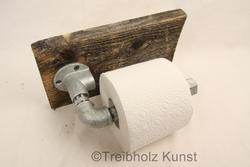 Klopapierhalter rustikal modern