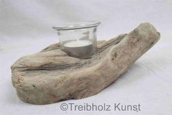 holz deko teelichthalter