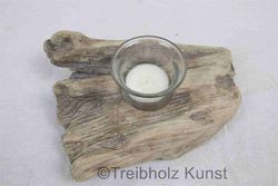 treibholz teelichthalter