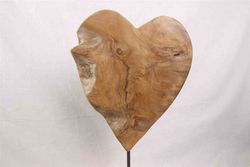 Holz Herz rustikal