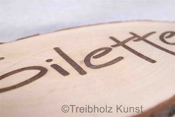 Schild aus Holz individuell