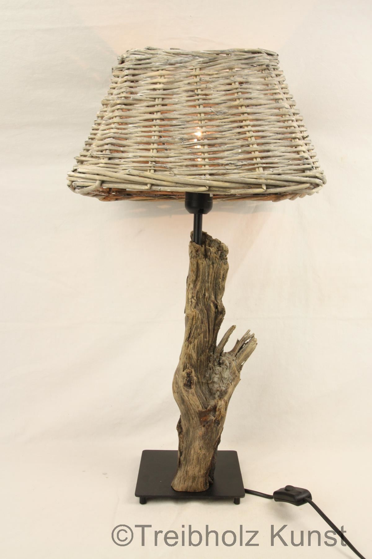 treibholz lampe mit schirm - www.treibholz-bodensee.de